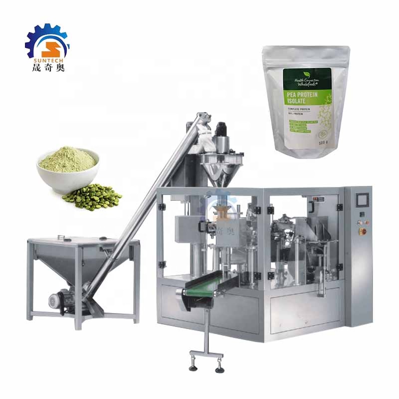 Automatic Fried Chicken Powder Spices Chili Powder Moringa Powder Packing Machine Premade Bag Seasoning Masala Tea Powder Packing Machine